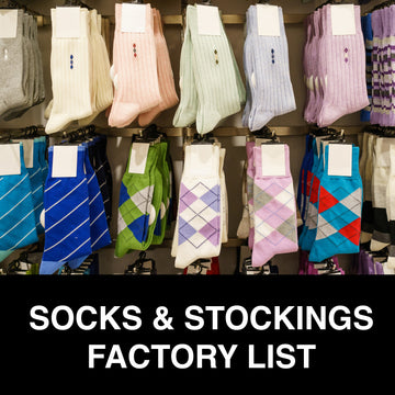 Socks & Stockings Factory List